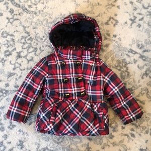 Mayoral plaid puffer